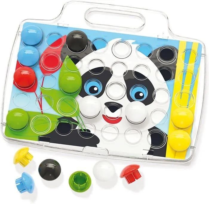 Jeu de mosaïques Pixel Junior Basic - QUERCETTI - Mixte - Dimensions 36 x 28 x 5 cm-2