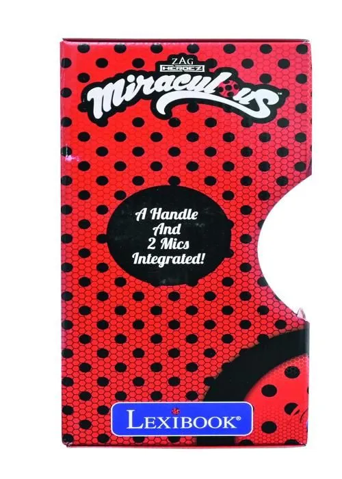Lecteur CD portable avec 2 microphones Miraculous-5