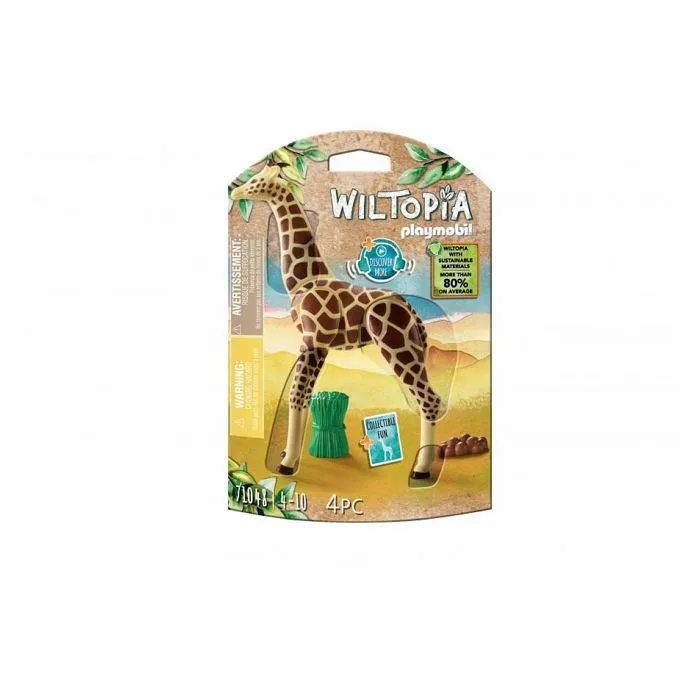 Jeux de construction - Playmobil - Girafe Wiltopia - Multicolore - Enfant - DAUPHIN WILTOPIA-0