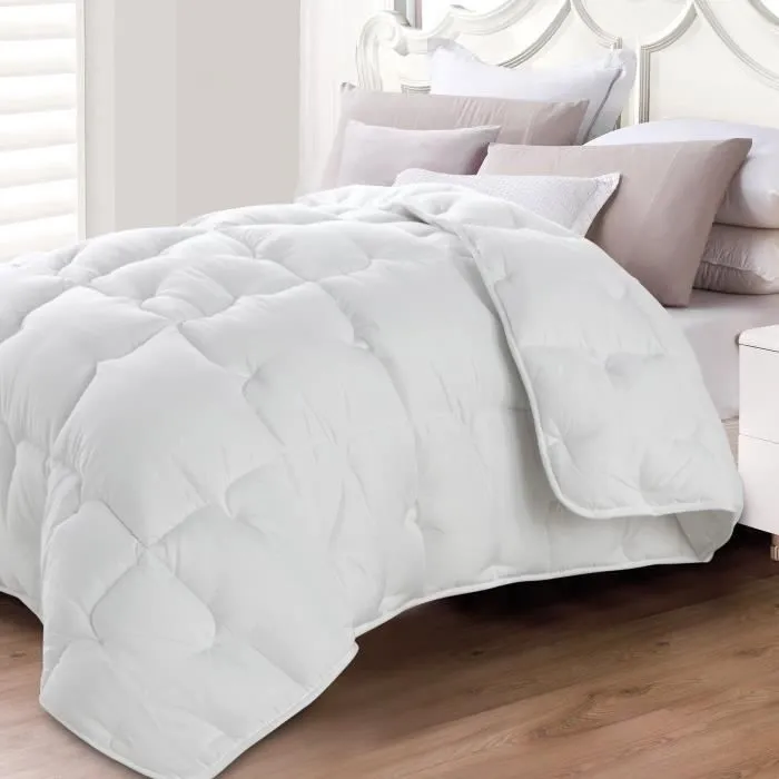 Couette Grand Froid 140x200 | Thermorégulatrice | Idéal en hiver | Garnissage 600 g/m²-0