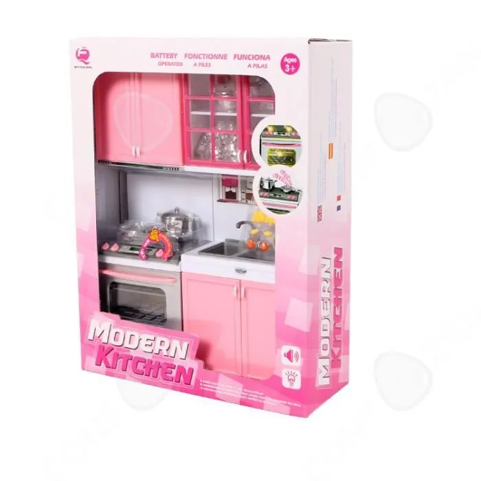 C® Mini Cuisine faire semblant Rôle Jouer Jouet Ensemble Drôle Ustensiles De Cuisine Jouant Maison Cadeaux pour Enfants Filles-1