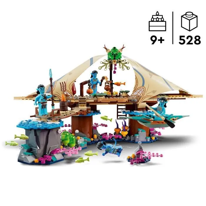 LEGO® Avatar 75578 Le Village Aquatique de Metkayina, Jouet, avec Village, Canoë, Pandora-1