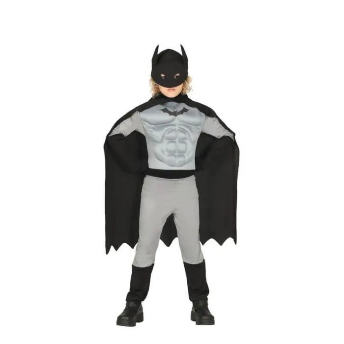 Déguisement Super-Héros Chauve-Souris pour enfant - Batman - Justaucorps et cape inclus-0