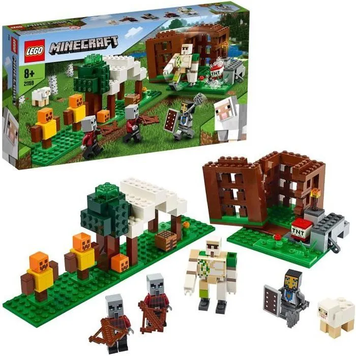 LEGO® Minecraft™ 21159 - L'avant-poste des pillards-0
