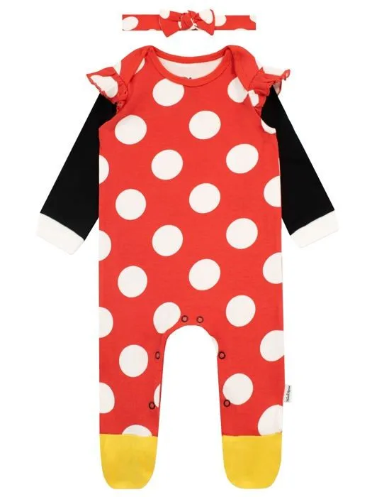 Gigoteuse - douillette - turbulette Disney - Combinaison de Couchage et Ensemble de Bandeaux - Minnie Mouse - Bebe Fille-0