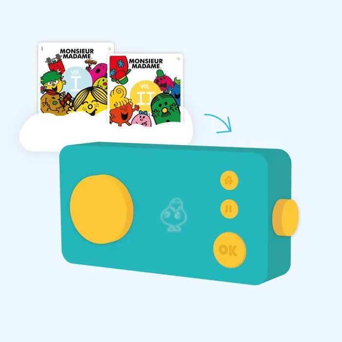 Console Educative - Coffret Monsieur Madame Vol. 1 & 2 - Lunii - Livres audio interactifs dès 3 ans pour Ma Fabrique à Histoires-2