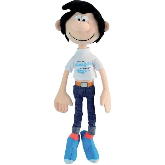 Peluche Gaston Lagaffe - Lot de 3 - Messages - 30 cm - JEMINI-0
