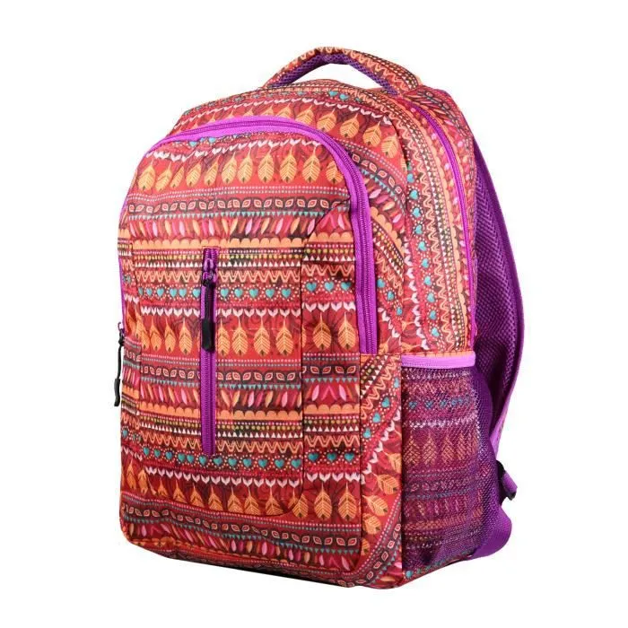 BAGTROTTER Set de sac à dos, sac gym et trousse Bagtrotter Rouge Attrape-rêve-1