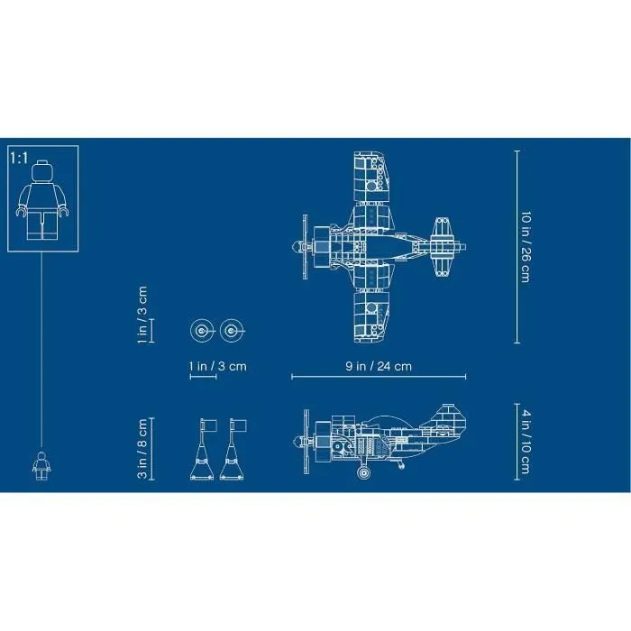LEGO® Creator 3-en-1 - 31094 - L’Avion de Course-4