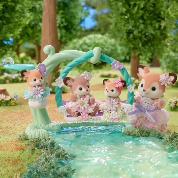Les bébés Biche et balancelle - SYLVANIAN FAMILIES - 5801-2