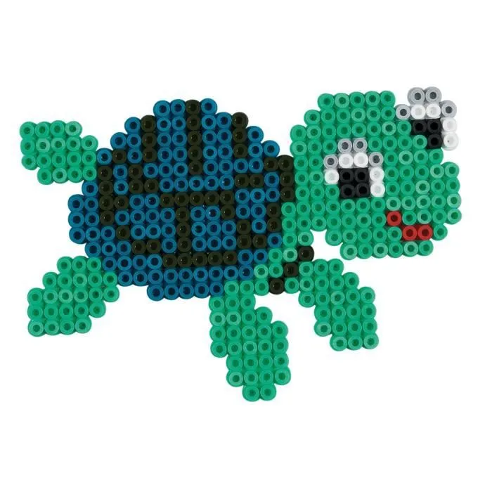 Coffret HAMA Les Animaux Marins - 2500 perles à repasser taille MIDI et 1 plaque - Loisirs créatifs dès 5 ans-1