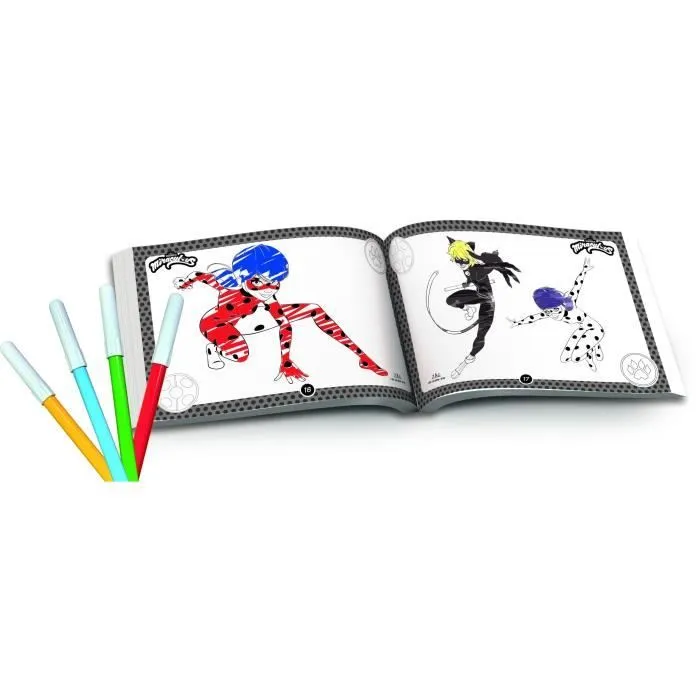 Ecole de dessin - Miraculous drawing school - Kit complet pour apprendre à dessiner - LISCIANI-2