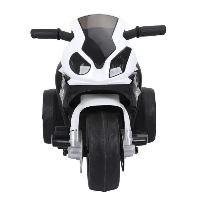Moto Electrique BMW S1000 Noir 25W pour Enfant - 3 Roues - Système Audio et Phares Fonctionnels-1