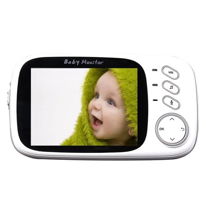 Vococal ® BabyPhone numérique vidéo Sans fil Multifonctions 3.2 pouces avec Night vision livraison-2