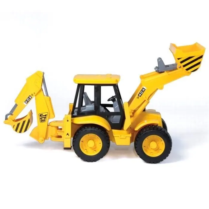 BRUDER - 43723 - Tractopelle JCB fonctionnelle-2