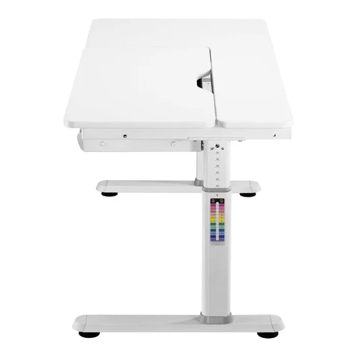 Set de bureau et chaise pour enfant Sauda gris blanc en.casa-5