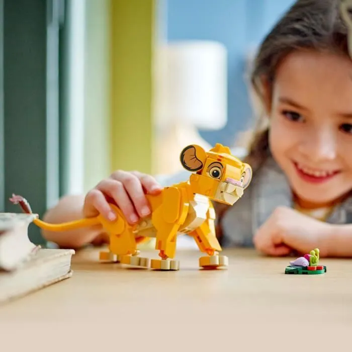 LEGO® Disney 43243 Simba, le bébé du Roi lion, jouet de construction, idée cadeau-4