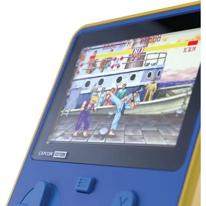Console rétrogaming - JUST FOR GAMES - Capcom Super Pocket - 12 jeux classiques intégrés - Compatible Evercade-5