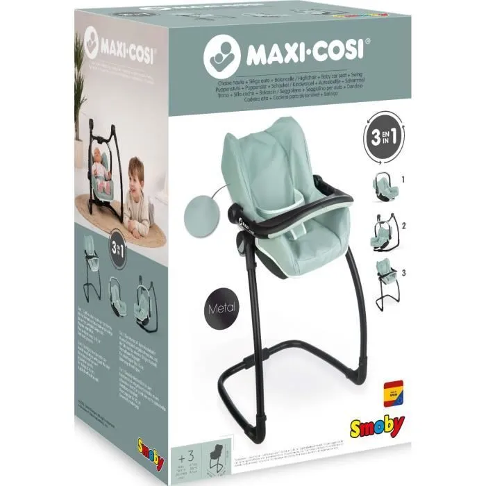 Smoby Maxi Cosi Chaise d'allaitement 3en1-3