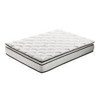 Matelas César 90x190 Sampur | Mousse HR Mémoire de Forme | Surmatelas Intégré | Épaisseur 22cm | Confort Optimal | Made in Europe-1