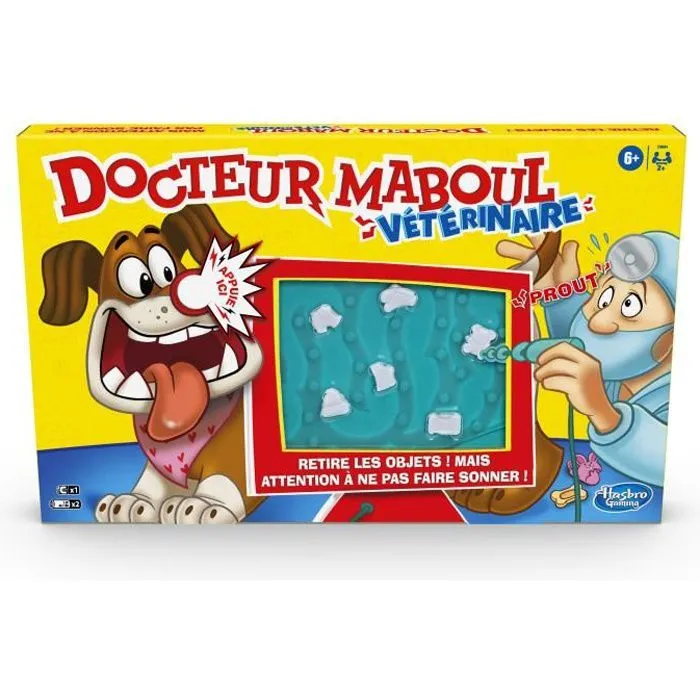 DOCTEUR MABOUL - Vétérinaire - Jeu de plateau pour enfants dès 6 ans-0