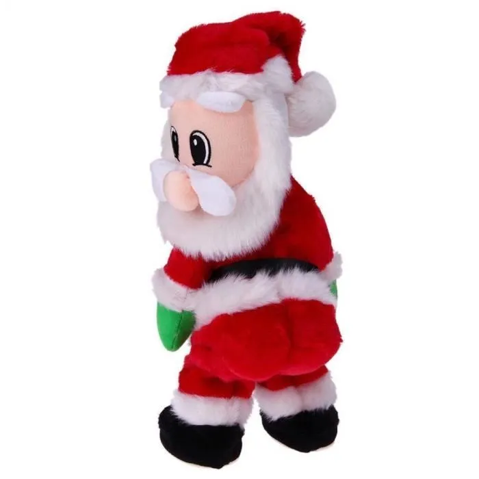 De Noël électrique Twerk Père Noël Jouet Musique Danse Poupée Enfants Jouets Cadeaux Chant Chanter Électrique Jouets-1
