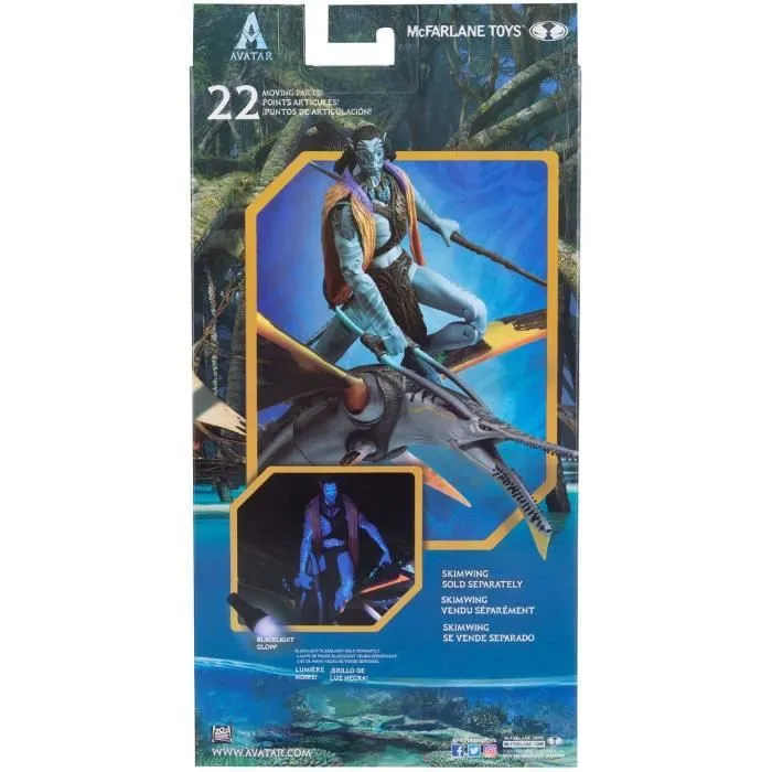 Figurine Tonowari - Disney Avatar - McFarlane 17cm - Figurine Officielle Issue du Film Avatar 2-8