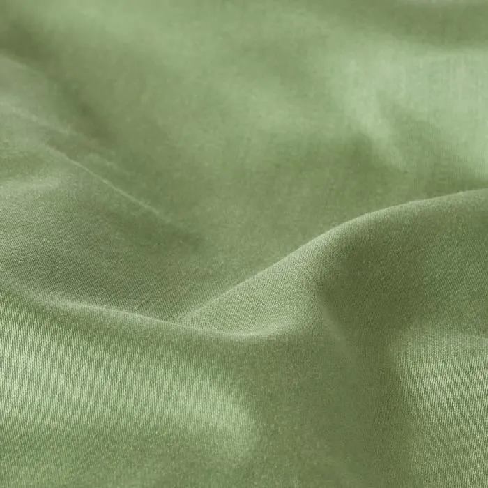 Housse de couette coton égyptien Bio 400 fils - Vert - 135 x 200 cm-2
