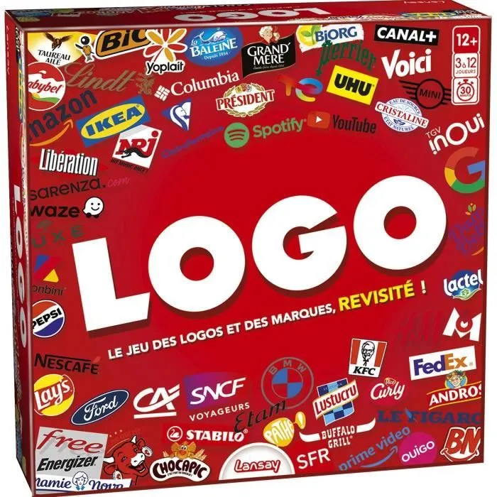 Logo - LANSAY - Jeu de société - 1500 questions - Dès 12 ans-0