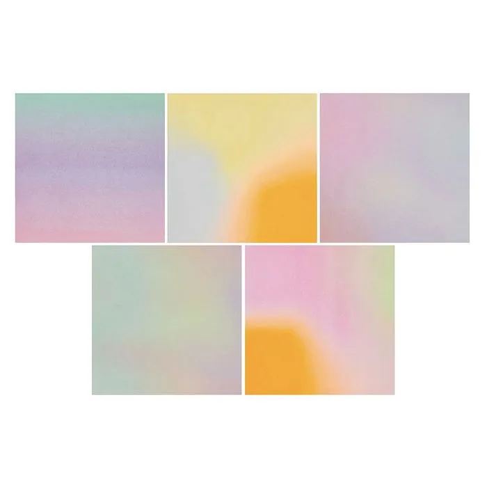 Papier origami - Rico Design - Duo Color - Blurry Gradient - 15 x 15 cm - 100 feuilles-1