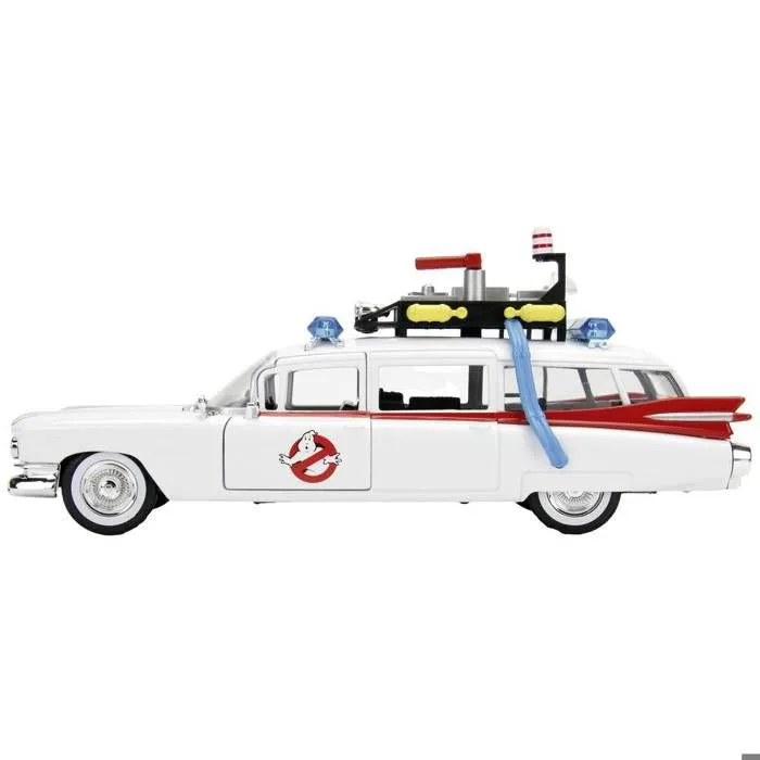 Figurine GHOSTBUSTERS - ECTO-1 - 1:24 - Blanc, noir et rouge - Mixte - Enfant-1