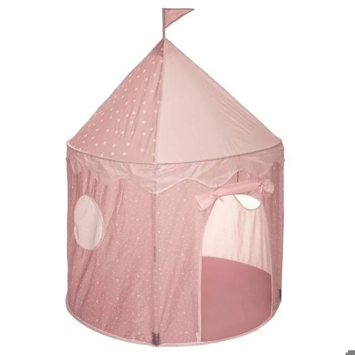 Tente enfant - Atmosphera createur d'interieur - Pop-up - Rose - 100x100x135 cm - 0,9 kg-0