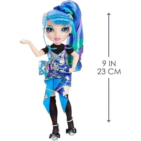 Poupée Mannequin Arc-en-Ciel 22cm - RAINBOW HIGH - Holly Devious - Version Junior High-1