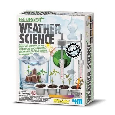 Kit de création - Green Science : L'atelier météo - Enfant - 8 ans et plus - Mixte - Vert-0