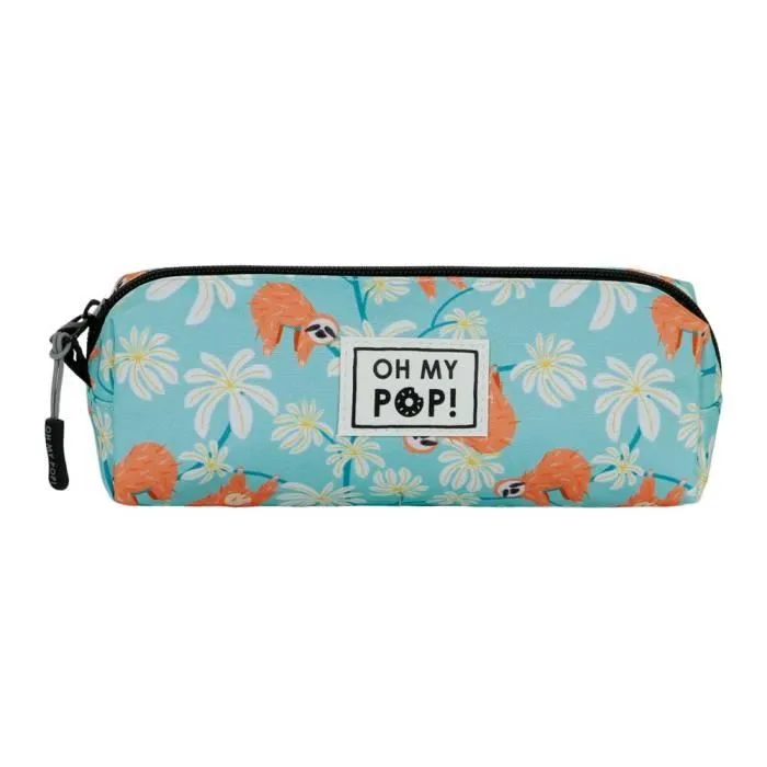 Trousse Carré FAN 2.0 - Oh My Pop! Lazy - Turquoise- Taille Unique-1