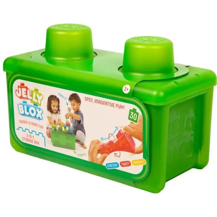 Blocs de construction - GOLIATH - Jelly Blox Storage Case - Blocs souples et tactiles! Dès 2 ans-4