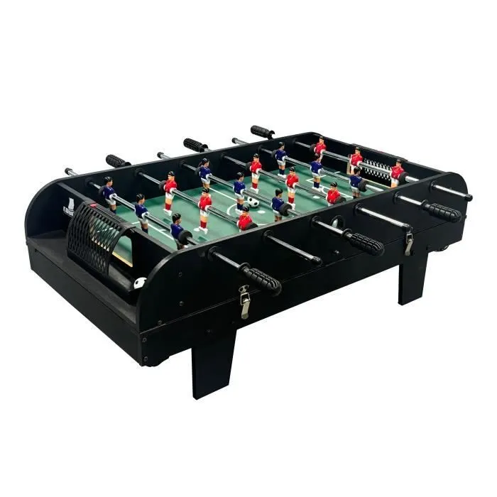 Cougar All-in-One 2-in-1 Table Multi Jeux en vert / bleu | Mini table de jeu multi-fonctions, Table de Billard & Baby-foot |-1