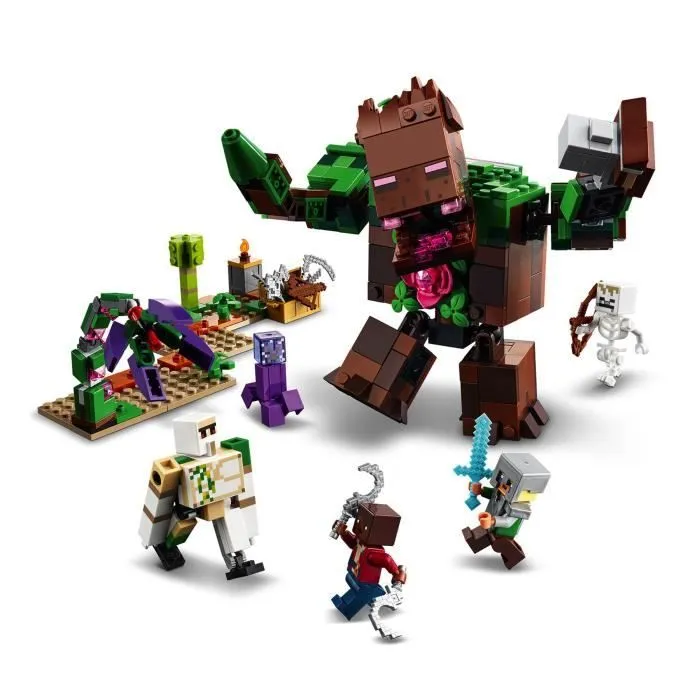 LEGO® 21176 Minecraft™ L'abomination de la jungle Jouet et Donjon pour Filles et Garçons, Set avec Figurines-1