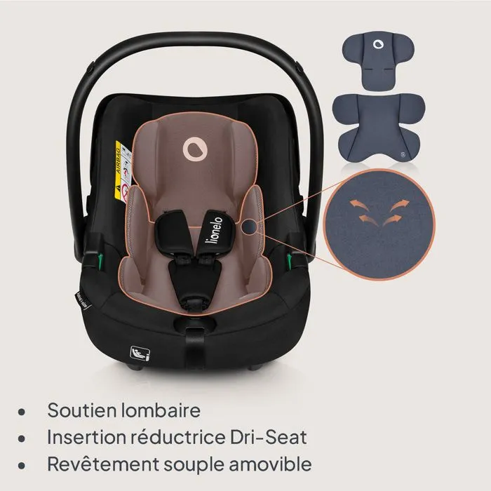 Siège-auto 40-87 cm LIONELO Astrid i-Size - Cosi bébé - ADAC - Légère - 0-13 Kg - Groupe 0+ - Noir-4