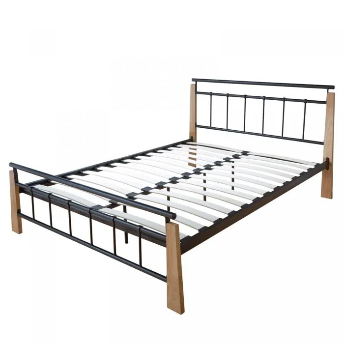 Design metal lit double 140 x-0