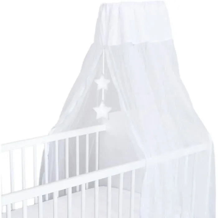 Ciel de lit bébé Domiva Little Bear - Multicolore - 150x270 - 100% Polyester-0