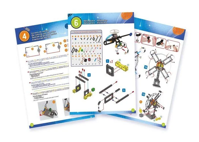 Jeu de construction Électricité - BUKI - Électricité Expert - 130 pièces - 10 modèles - 8 ans et plus-4