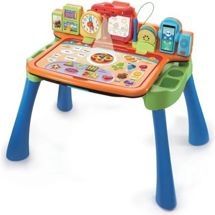Magi Bureau Interactif 5 en 1 - VTECH - Bleu - Projection incluse-0