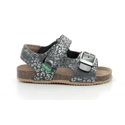 KICKERS Sandales Fuxio Argent Fille-0