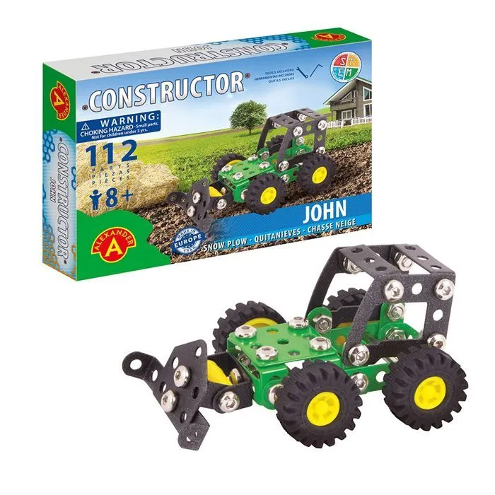 Alexander Toys - Constructor John - Chasse-neige-0