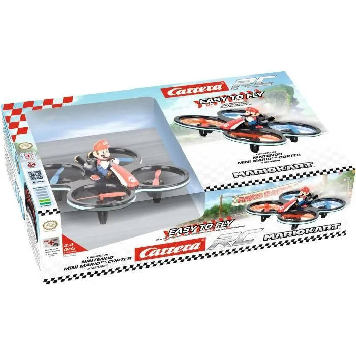 Voiture radiocommandée Mini Mario - Copter de la marque Carrera pour enfant à partir de 6 ans-2