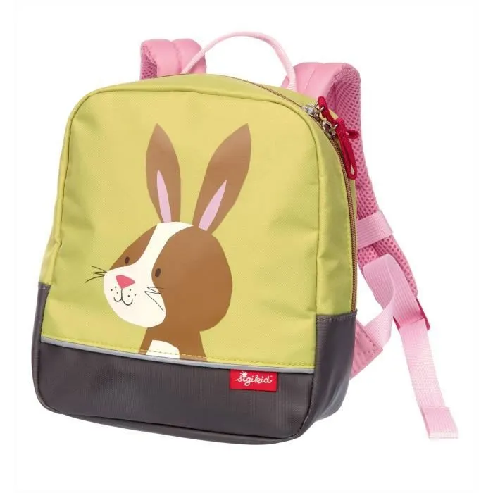 Bebeboutik Sac a dos SIGIKID Lievre 23x20x10 cm Pour enfants a partir de 2 ans Beige