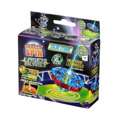 Toupie de combat - HOMEROKK - Dracco Spin - Bleu - Enfant - Mixte-0