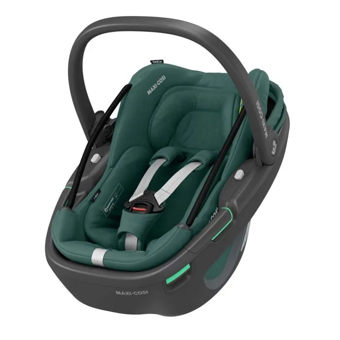MAXI-COSI CORAL 360, Cosi avec nacelle amovible, Groupe 0+, I-Size, Rotatif, Essential Green-0