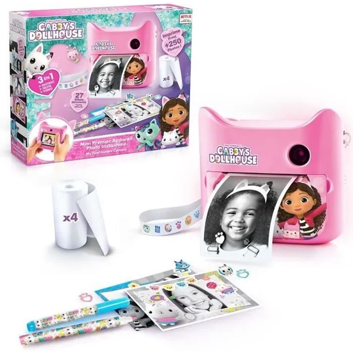 Appareil Photo à impression instantanée - Gabby et la Maison Magique - Canal Toys - Gab 005-0